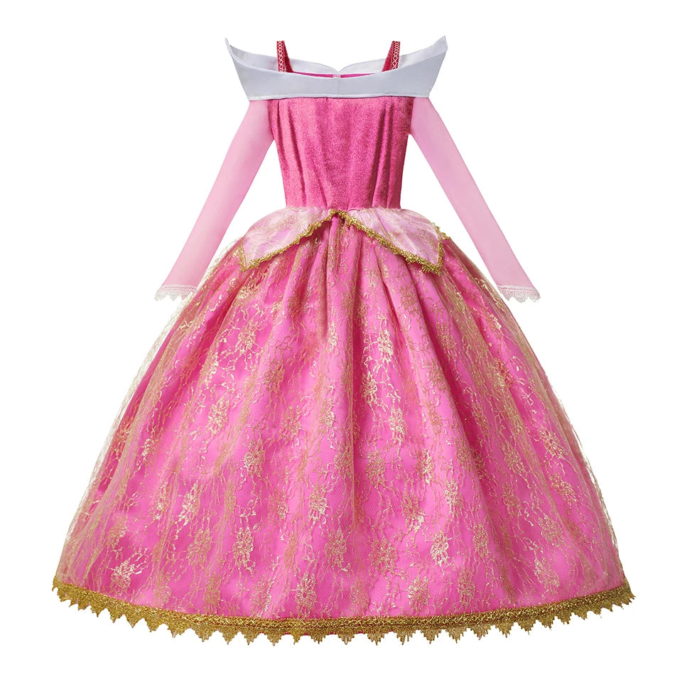 Princess Halloween Cosplay Dress Off Shoulder Party Princess Clothing